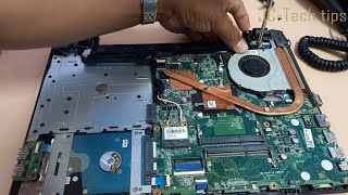 Acer TravelMate P246 DisassemblyAssembly  Replace Thermal Paste [upl. by Alvord]