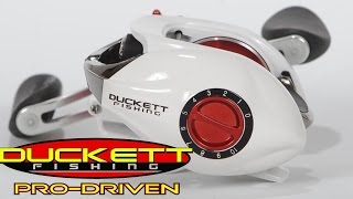 Close up look at the Duckett Fishing 360 casting reel [upl. by Zaller]