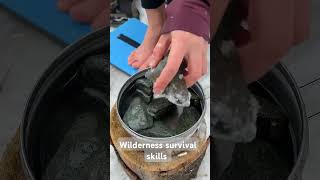 marusyaoutdoors Wilderness survival skills camping wildlife اكسبلور valorant viralvideo ترند [upl. by Dleifxam]