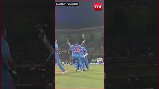 Dhonis Winning Shot from 2011 World Cup Final Match  India vs Australia World Cup 2023 Final [upl. by Bain]