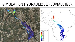 Modélisation hydraulique fluviale IBER et Qgis  1 [upl. by Beaumont]