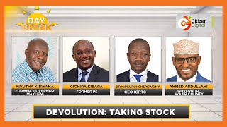 DAY BREAK  Taking stock of devolution 14 years after the promulgation of the constitution Part 2 [upl. by Howarth]