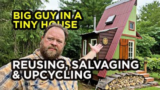 Building a Sustainable DIY Tiny House with Reused amp Upcycled Materials  quotThe Box Truck Filmquot Review [upl. by Yro]