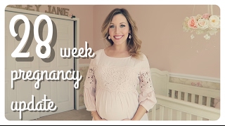 28 week pregnancy update  third trimester  anxiety [upl. by Doownel]