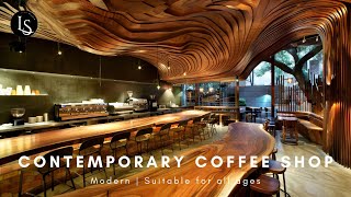 Contemporary style coffee shop design [upl. by Deutsch]