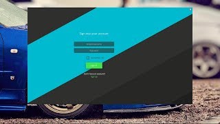 JavaFx Material Design Login  SplashScreen [upl. by Kciderf]