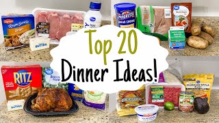 20 of the BEST Quick amp Easy Dinner Recipes  TASTY Cheap Meal Ideas  Julia Pacheco [upl. by Allayne]