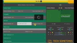 HOW TO STAKE OR PLAY IN BET 365 [upl. by Radmen]