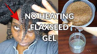 How To Make Flaxseed Gel Without Heating  DiscoveringNatural [upl. by Adraynek56]