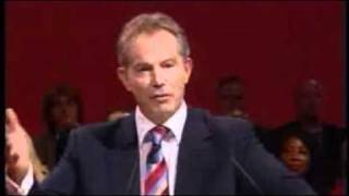 Tony Blair His Greatest Speech 1 of 4 [upl. by Lavro]