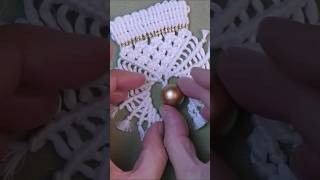 DIY ANGEL  Macrame Christmas Ornaments macrame christmascrafts [upl. by Ferreby896]