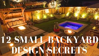 Small Landscape Design Ideas 12 Secrets [upl. by Ydnic]