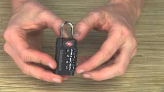 Travel Accessories  Word Lock® TSA Lock® [upl. by Eiderf]