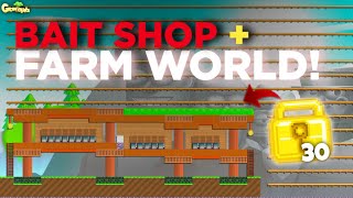 Bait Shop  Farm World in Growtopia [upl. by Ellehsyt860]