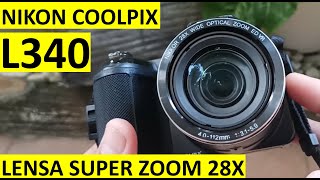 LUAR BIASA  Nikon Coolpix L340 Overview ringan di tahun 2024 [upl. by Adnovaj]