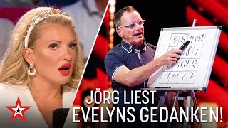 Wie macht er das Jörg liest Evelyns Gedanken  Das Supertalent vom 21112020 [upl. by Rashidi903]