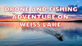 Weiss Lake Alabama Fishing and Drone Adventure [upl. by Schnell]