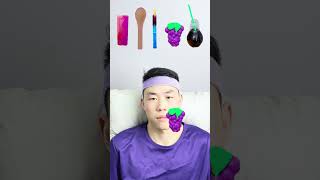 💜💜💜🎧ASMR Purplethemed Mukbang  Perfect for Sleepimmersive asmr [upl. by Sylas]