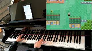 Pokemon RSE  Verdanturf Town Piano [upl. by Nodnalb]