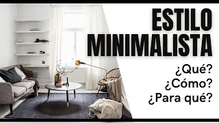 Decoración con ESTILO MINIMALISTA  Ideas de Decoración 2022 [upl. by Zeuqram]