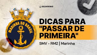 Dicas para quotpassar de primeiraquot na Prova  Concurso Marinha SMV RM2 [upl. by Jordanna]