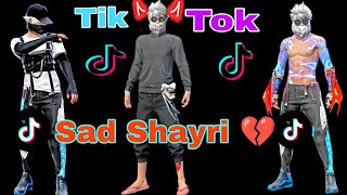 Free Fire Tik Tok Shayari video ❤️  Free fire Shayari 😱 FF Shayari 🤩short shayari freefire [upl. by Hynda692]