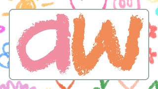 Phonics aw sound words for kids [upl. by Euv]