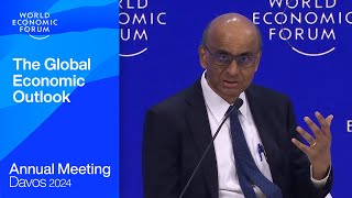 The Global Economic Outlook  Davos 2024  World Economic Forum [upl. by Kane471]