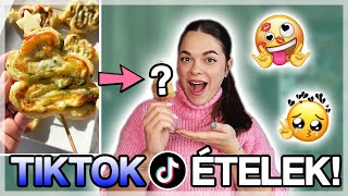 KARÁCSONYI TIKTOK SNACKEK TESZTELÉSE🎄🍪 [upl. by Ettedanreb]