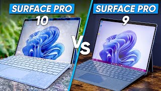 Surface Pro 10 Vs Surface Pro 9  Worth Upgrading [upl. by Kulseth679]