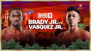 HAVEN BRADY JR VS JESUS VASQUEZ JR  OVERTIME BOXING FIGHT NIGHT LIVESTREAM [upl. by Rizzi]