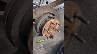 HOW TO CHANGE THE BRAKE PADS AND ROTORS ON A GMC SIERRA 🔧 brakepads rotors [upl. by Lebasi230]