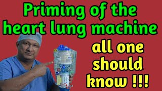 Heart Lung Machine Setting up the extracorporeal circulation [upl. by Assel]