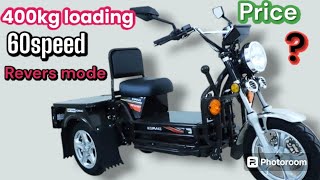 komaki 30 Next 400 loading capacity 60max speed big komaki loader electric scooter 🛵 [upl. by Eirrehs727]