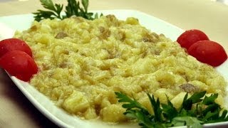 Közlenmiş Patlıcan Salatası Tarifi  Patlıcan Salata Yapımı [upl. by Gonroff72]