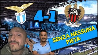 Lazio Nizza 41 Sotto questo diluvio Diamo una risposta ancora più grande [upl. by Etnovahs]