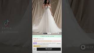 🤞🏽The best wedding dress on Shein ❗️ stay tuned 👀 bridalbliss shorts weddingplanning [upl. by Bradlee]