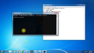 Printer Not Responding Fix 100  Refresh Printer Spooler using Command Prompt [upl. by Sinnel]