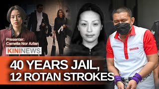 KiniNews Altantuyas killer gets 40 years jail 12 rotan strokes Sentence fair acceptable [upl. by Reilamag]