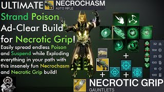 Destiny 2 The BEST Necrochasm Add Clear Build for Warlocks Infinite Explosions amp Poison Chains [upl. by Ainwat]