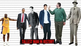 Tallest Man Ever  By Country amp Height  Timeline [upl. by Soisatsana]