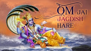 Om Jai Jagdish Hare Aarti  ओम जय जगदीश हरे आरती  Shri Vishnu Aarti with Lyrics [upl. by Berti]