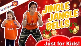 Jingle Jangle Bells  Christmas Action Song for toddlers preschoolers and kindergarteners [upl. by Joktan248]