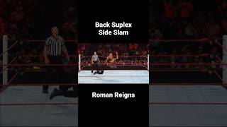 WWE Back Suplex Side Slam [upl. by Clair]