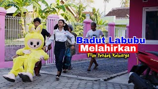 BADUT LABUBU HAMIL DAN MELAHIRKAN  film pendek keluarga [upl. by Eseer680]