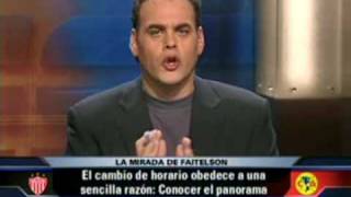 Mirada De Faitelson Corrupción De Televisa y La FMF [upl. by Tuttle]