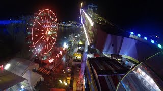 Fabbri Booster Panic Rieger Herbst Urfahranermarkt Linz 2017 POV Onride [upl. by Anavas]