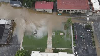 Governor Bill Lee speaks after touring historic East Tennessee flooding [upl. by Eirrok]