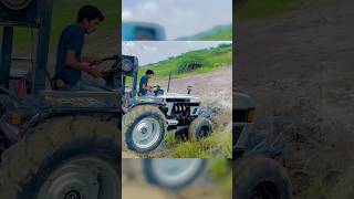 💪Eicher 485 Full Offroading Power arjunrj51 tractordriving tractorstunt nishudaswal farming [upl. by Derby]