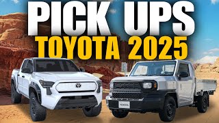 ✅ 3 Nuevas PICKUPs de TOYOTA PARA 2025  REVELADAS [upl. by Burnight923]